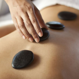 hot stone therapy